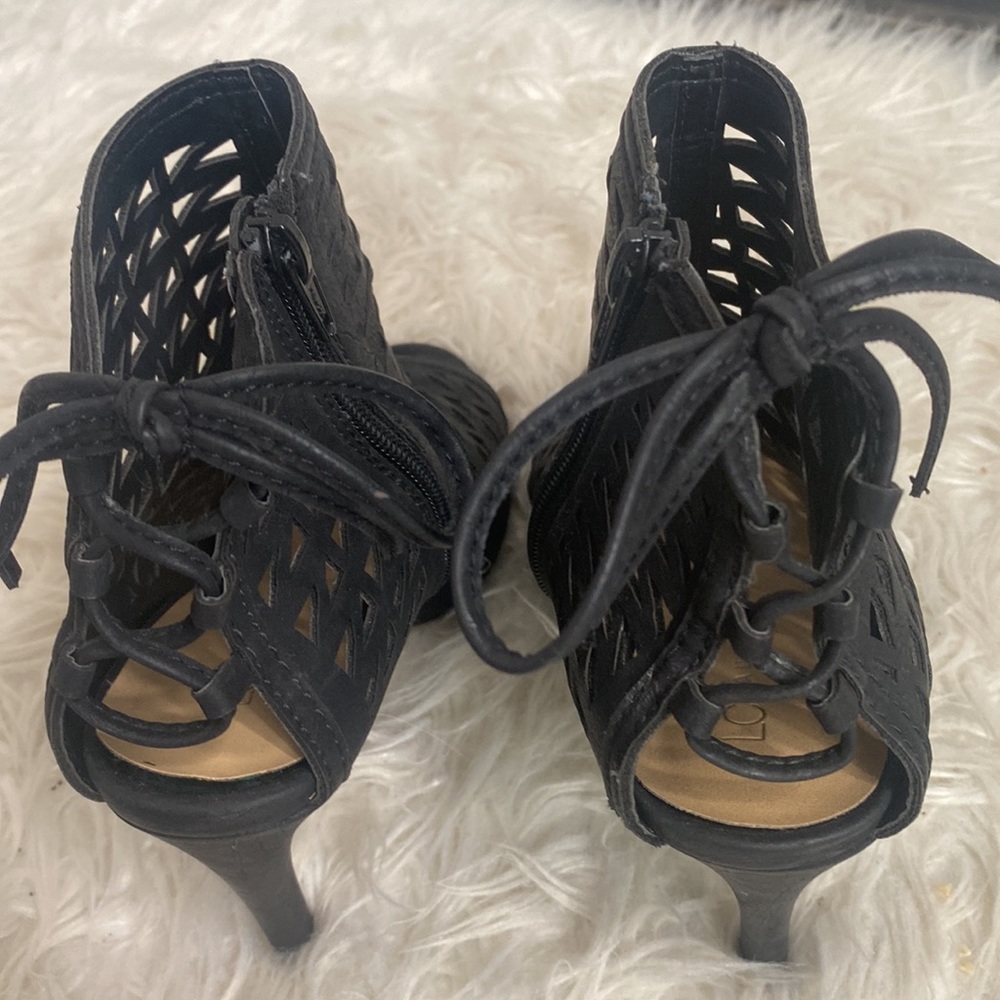 LAUREN CONRAD WOMEN’S GHILLE BLACK DRESS SHOE - Picture 6 of 8